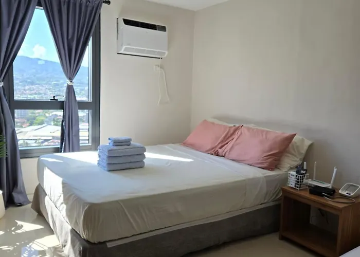 Aparthotel Alexandrite S2512 Floor Jtower Residences Near Sm Jmall Wifi And Pool 3*